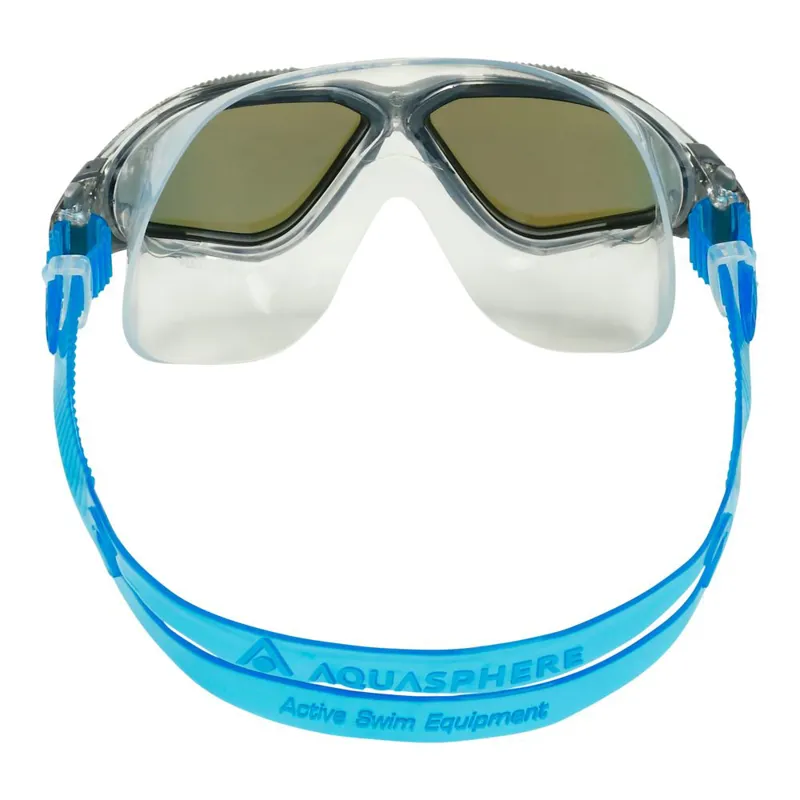 Aqua Sphere Vista Blue Titanium Mirror Goggle Grey/Blue-2